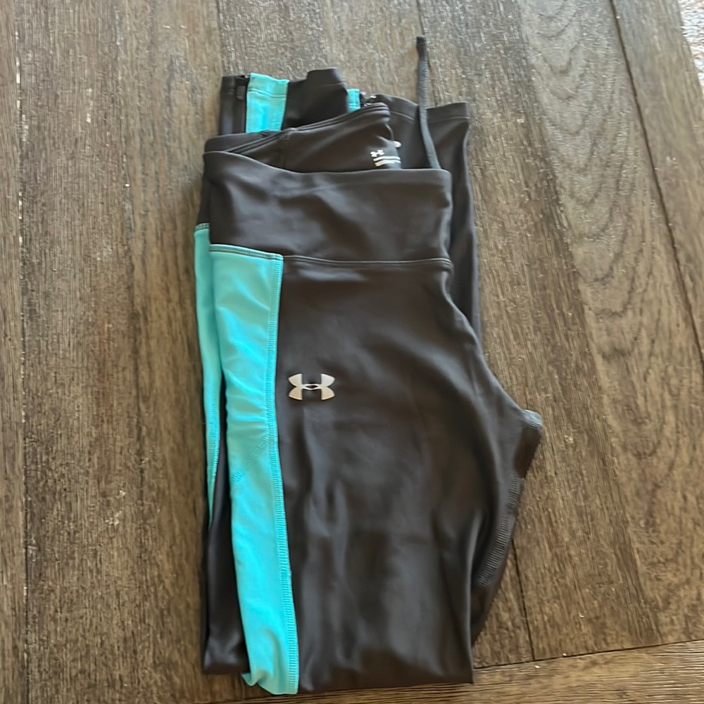 Womens Under armour leggings. Full length.